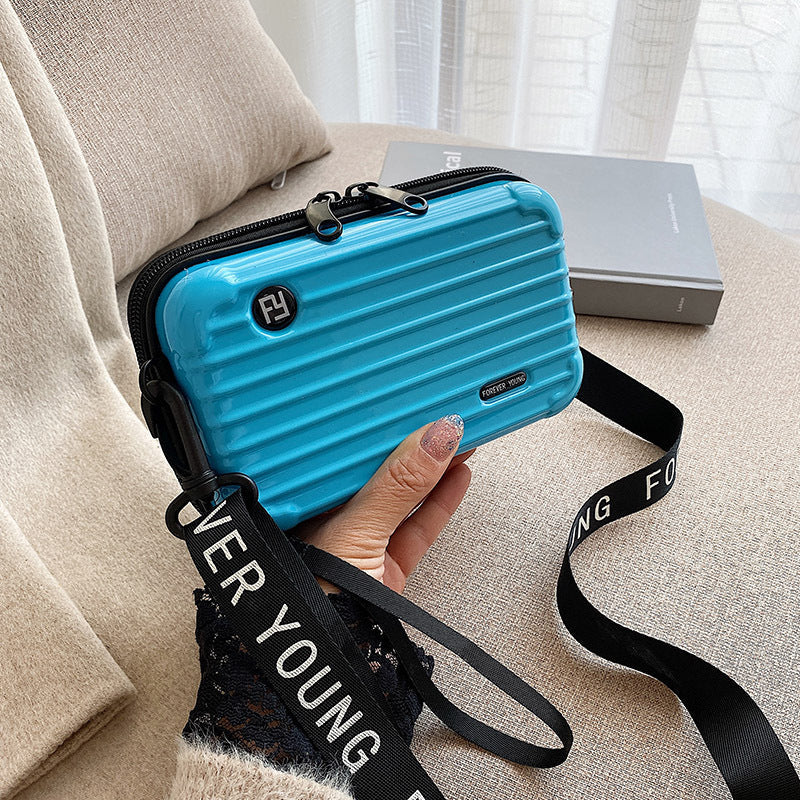 Mini Crossbody Bag – Stylish Suitcase Design for Travel