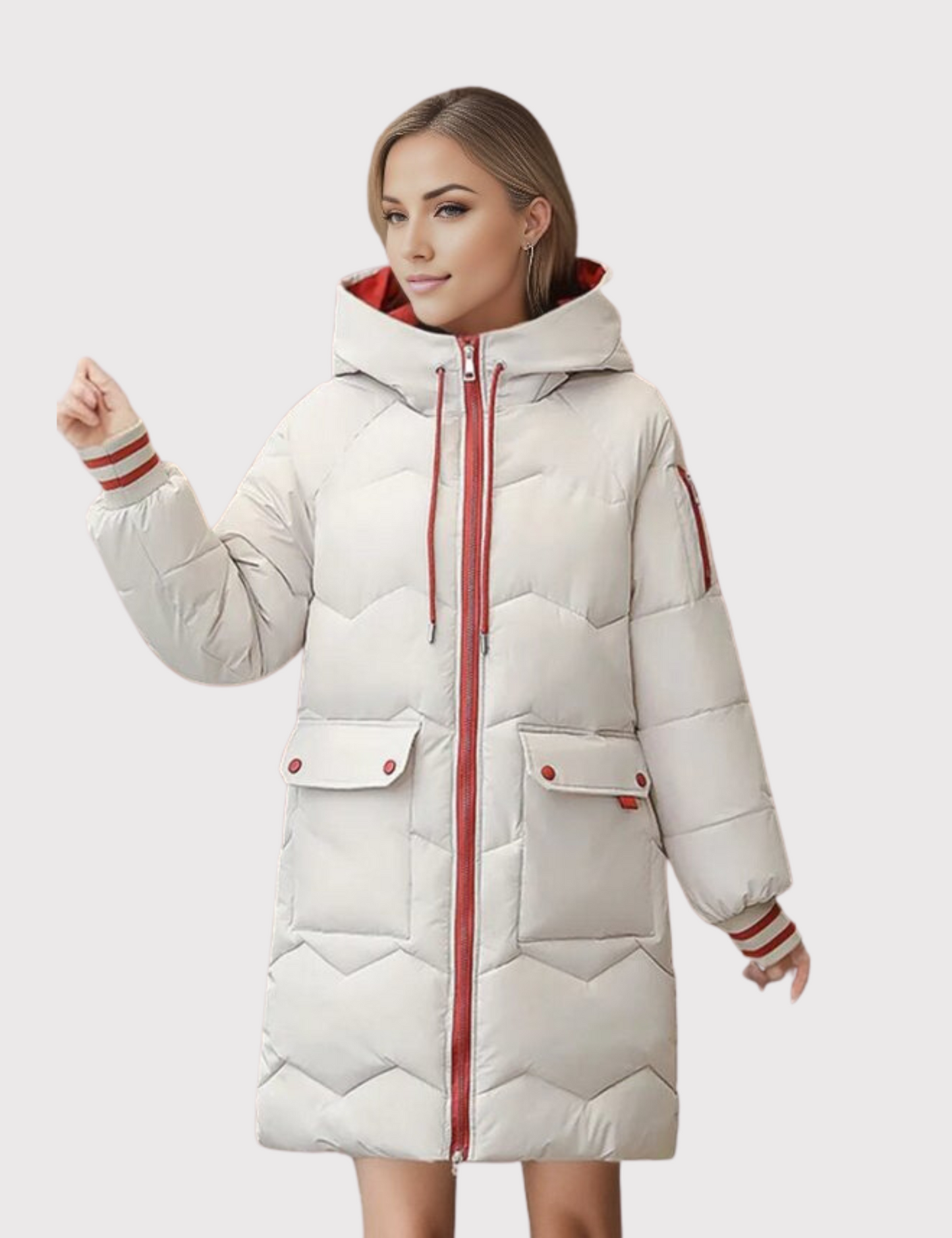 Long Puffer Jacket Women – Warm Stylish Winter Coat with Hood