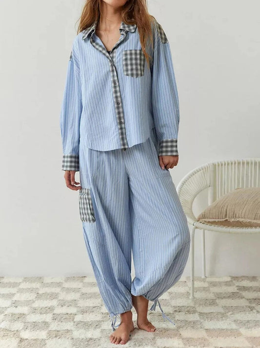 Women's Pyjama Set – Soft Cotton Sleepwear for Comfort