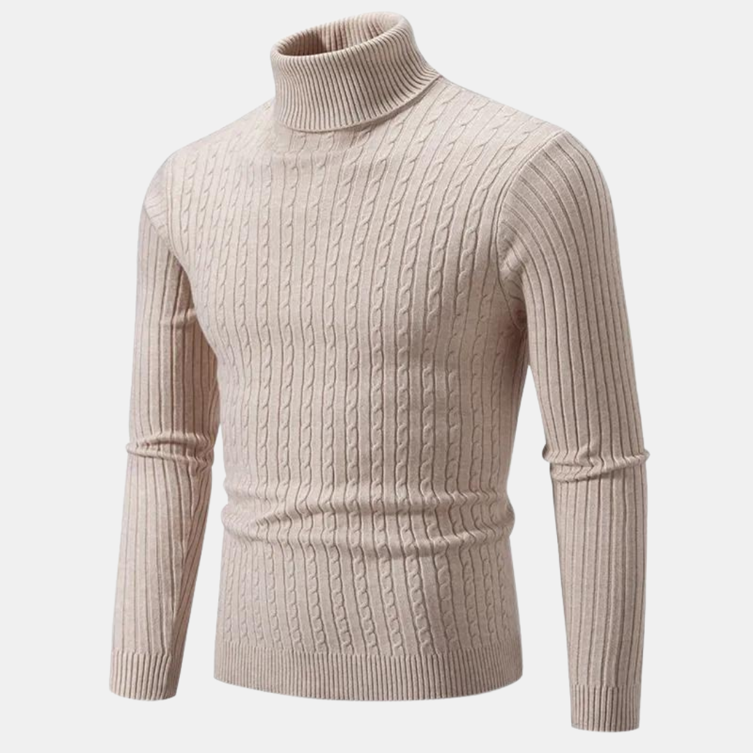 Turtleneck Sweater for Women – Stylish Knit Pullover for Casual and Office Wear