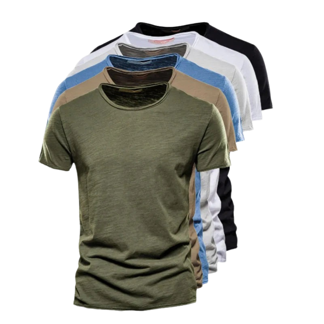 Classic T-shirt for Men – Soft Cotton Casual Tee