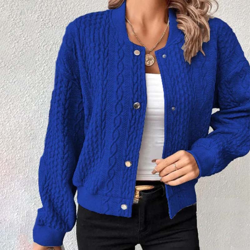 Knitted Jacket Women – Cozy Cardigan for Casual Wear