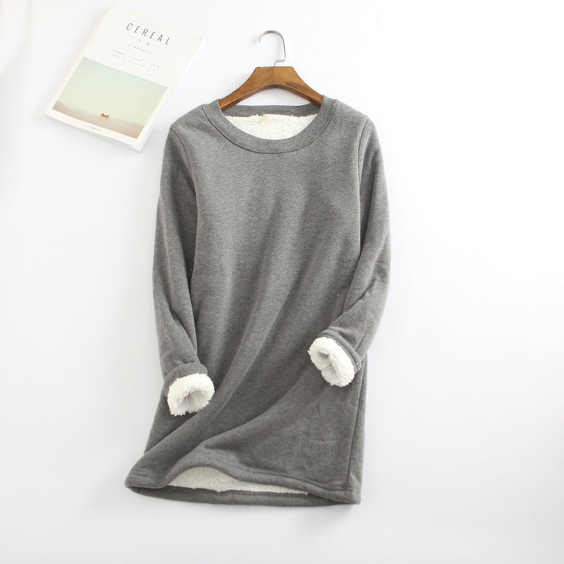 Warm Winter Sweater Women – Cozy Long Knit Pullover for Cold Weather