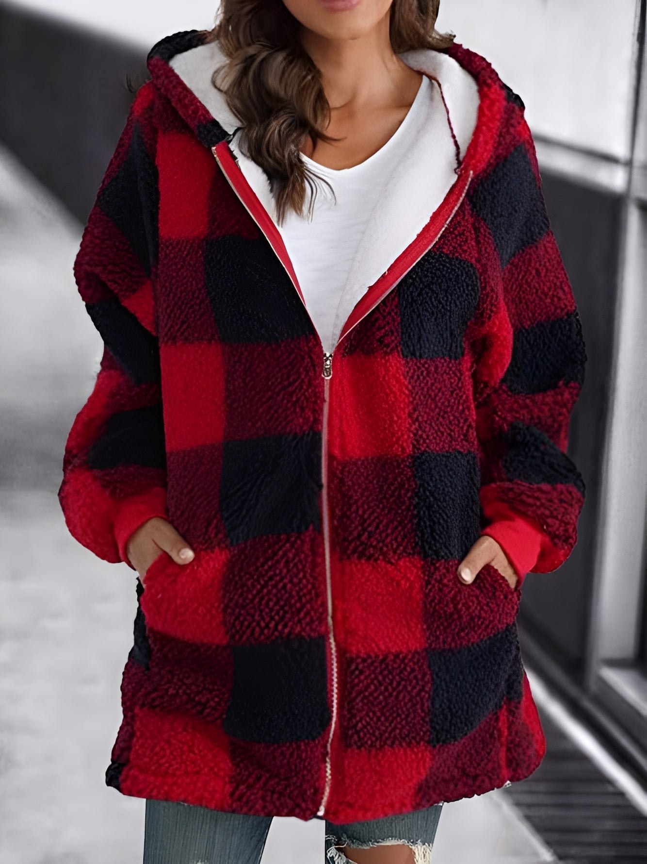 Winter Fleece Vest for Women – Cozy Warm Layering Jacket