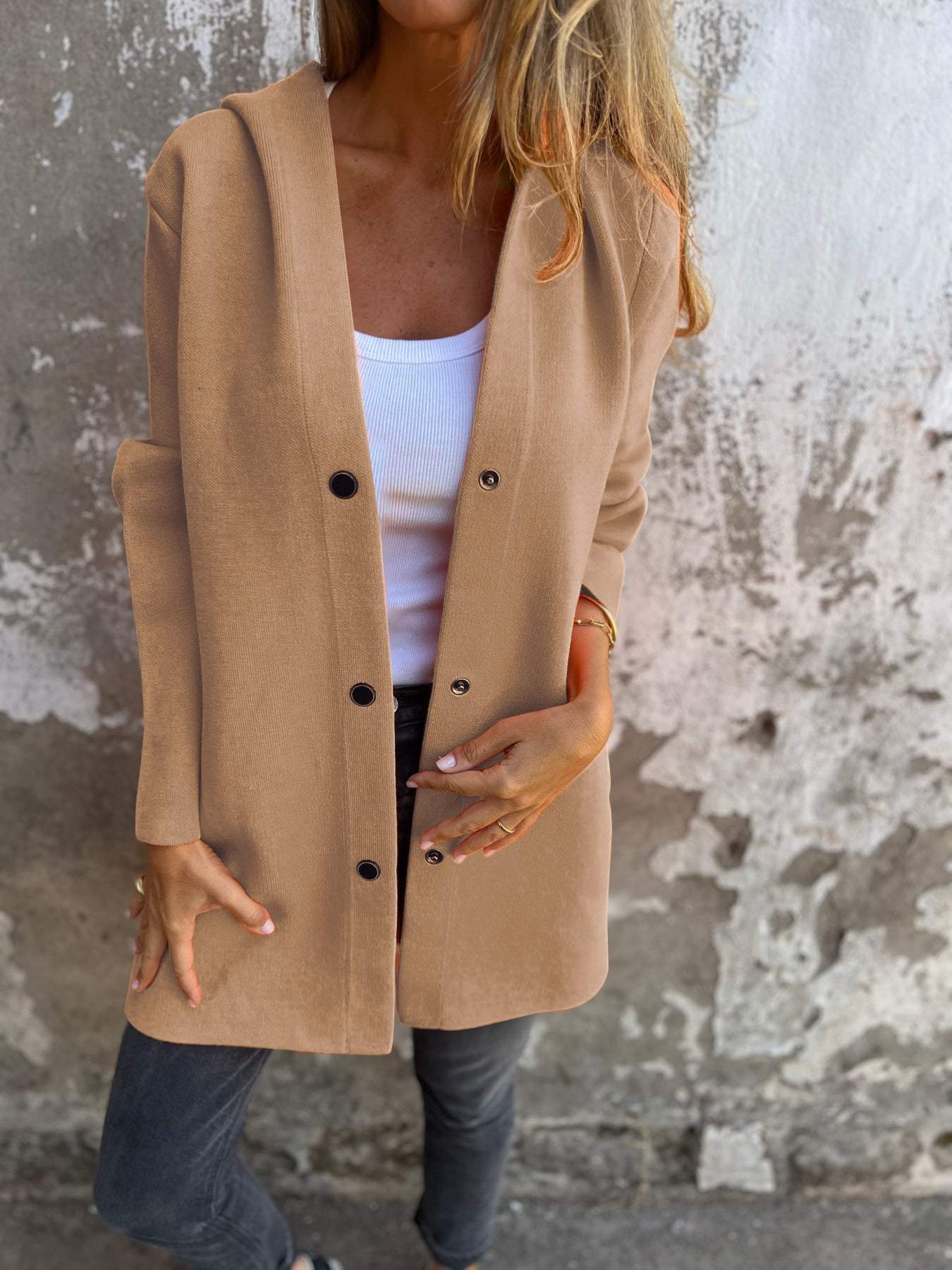 Hooded Jacket Women – Stylish Warm Outerwear for Fall