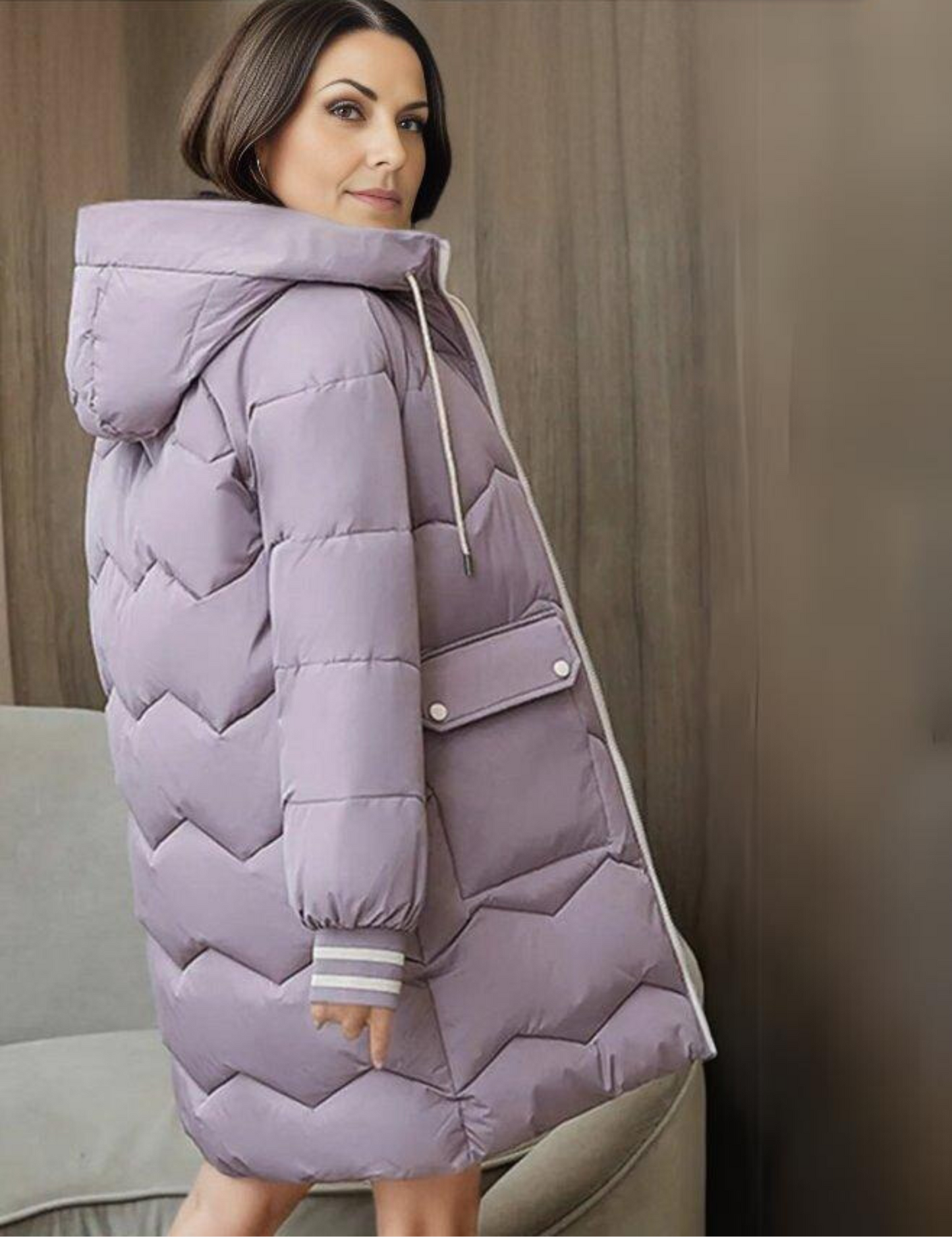 Long Puffer Jacket Women – Warm Stylish Winter Coat with Hood