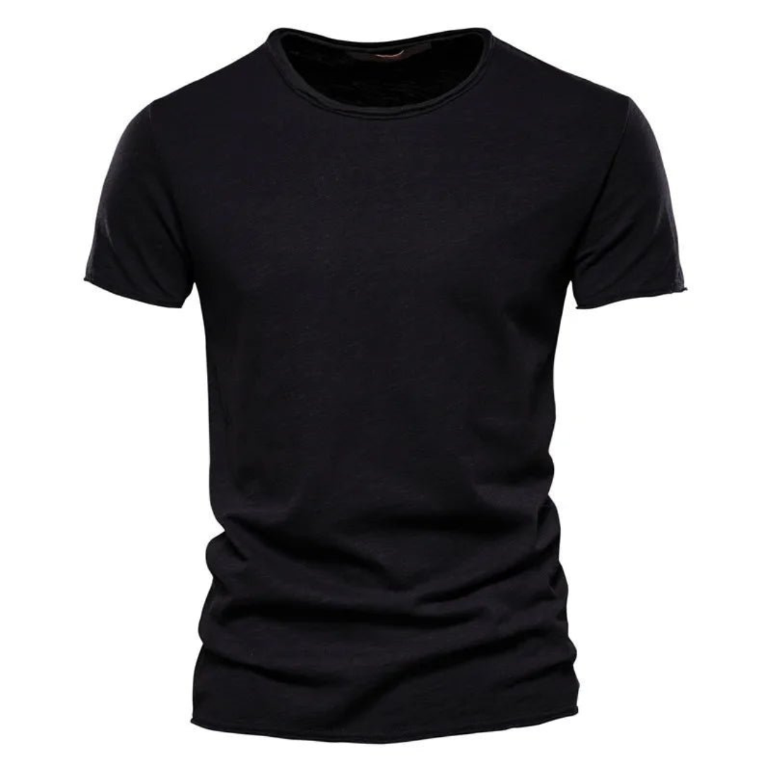 Classic T-shirt for Men – Soft Cotton Casual Tee