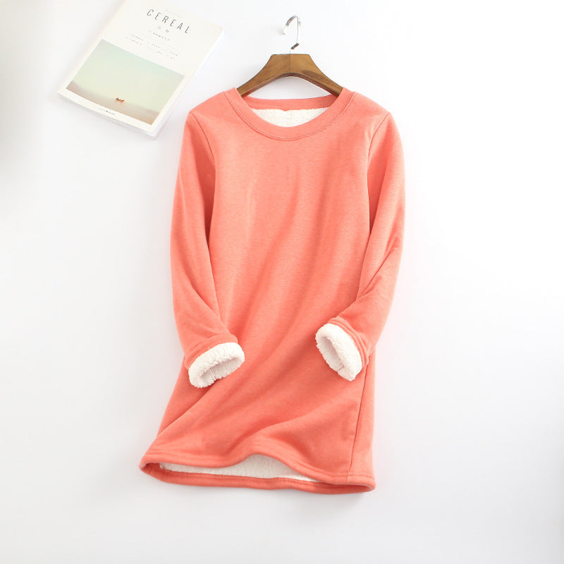 Warm Winter Sweater Women – Cozy Long Knit Pullover for Cold Weather