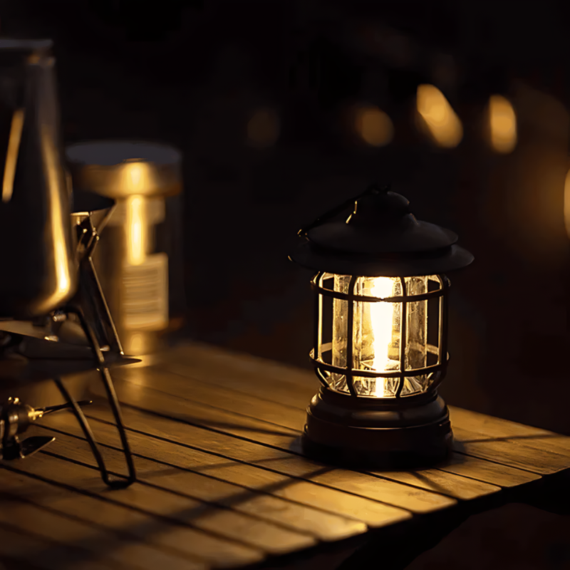 LED Smart Lamp – Portable Retro Glow Light for Home Office Decor