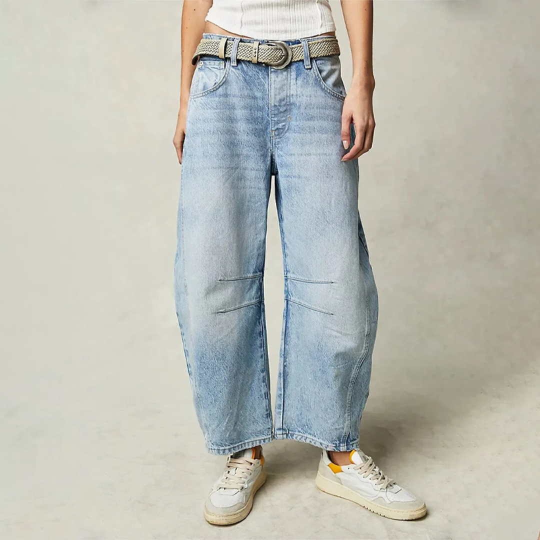 Wide Leg Jeans for Women – Comfortable High-Waisted Denim Trousers