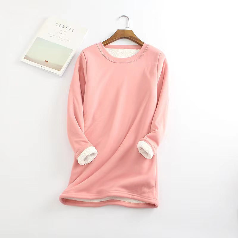 Warm Winter Sweater Women – Cozy Long Knit Pullover for Cold Weather