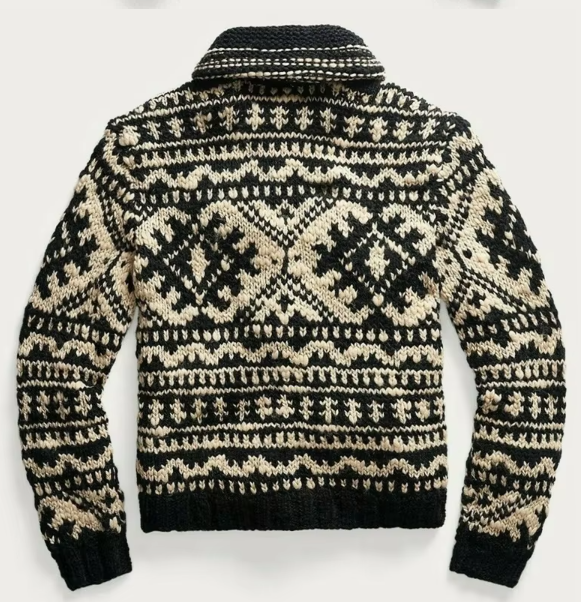 Men's Wool Sweater with Zipper – Warm Winter Knitwear