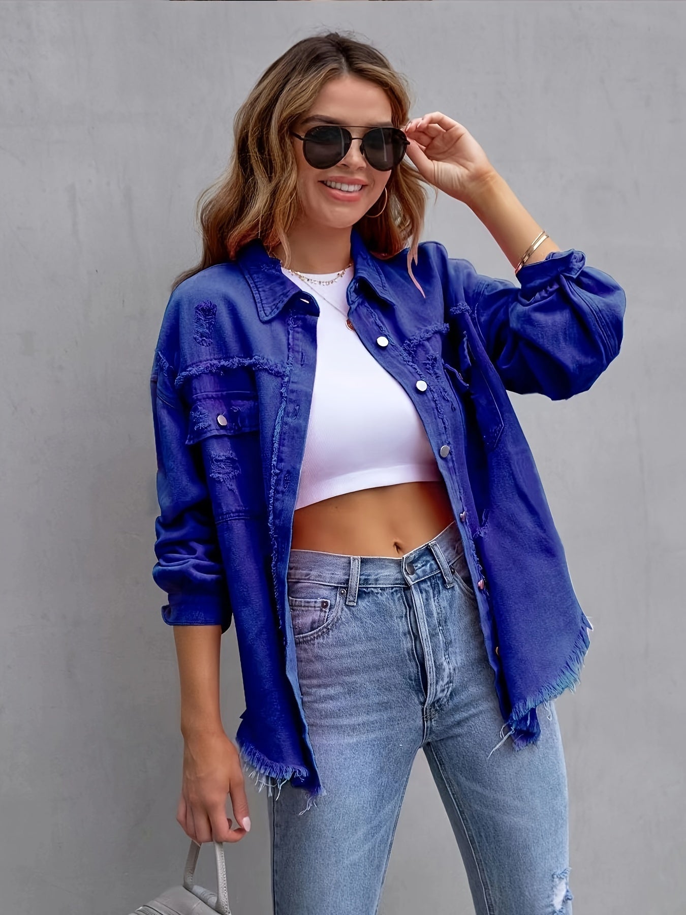 Denim Jacket Women – Stylish Dreamy Design for Casual Wear