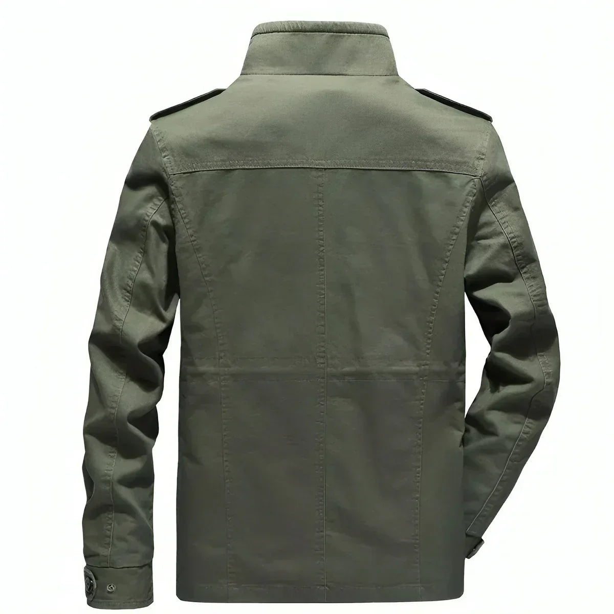 Men's Military Jacket – Stylish Stand-Up Collar Outerwear