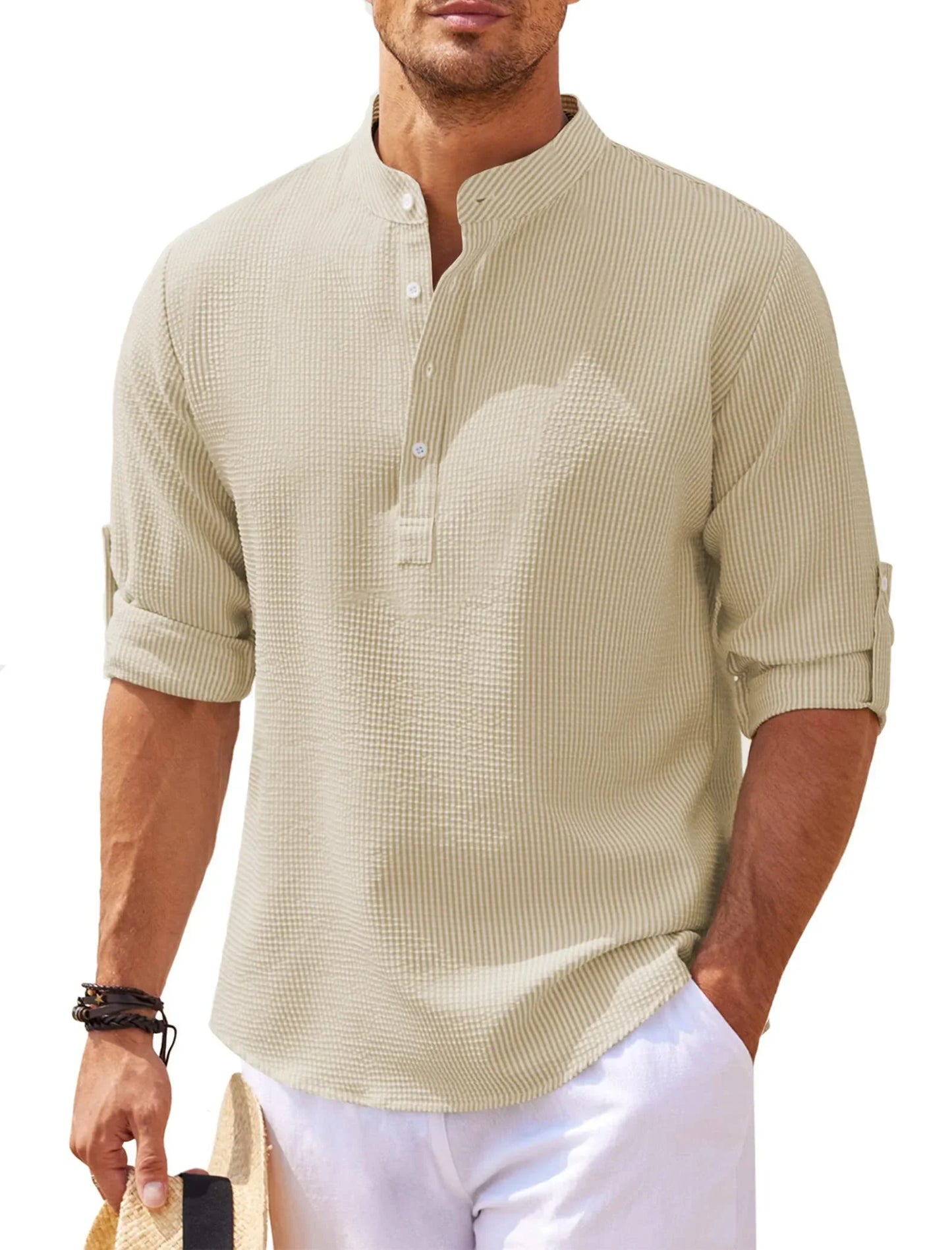 Casual Long Sleeve Shirt – Ultra Comfort Lightweight Top for Everyday Wear