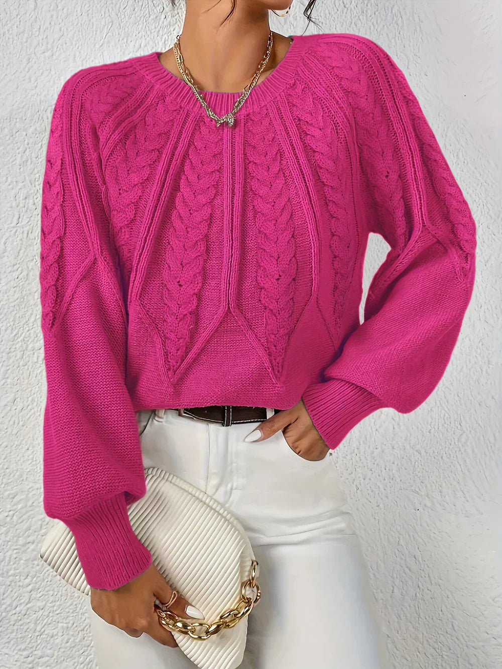 Stylish Sweater Women – Cozy Knit Pullover for Casual Wear