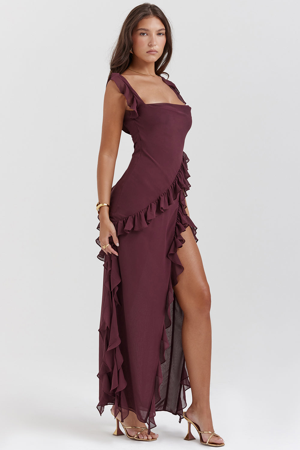 Elegant Maxi Dress – Flowing Evening Gown for Special Occasions