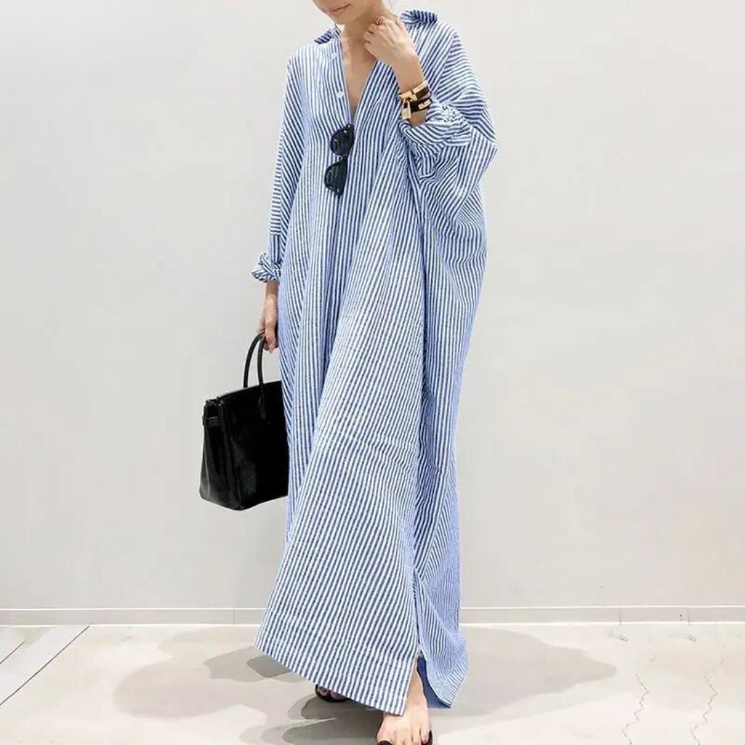 Long Dress for Women – Elegant Aloha Style with Flowing Design