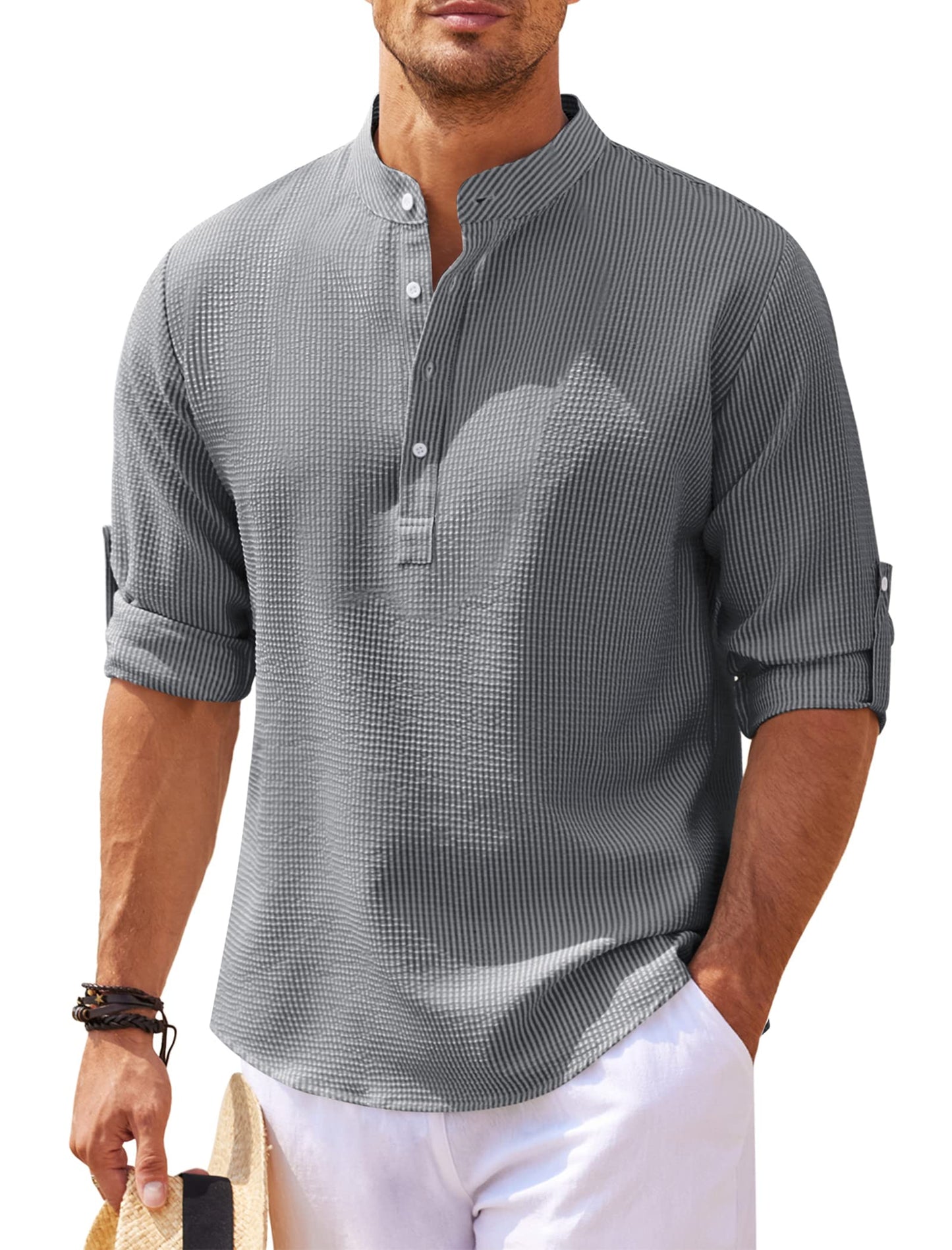 Casual Long Sleeve Shirt – Ultra Comfort Lightweight Top for Everyday Wear