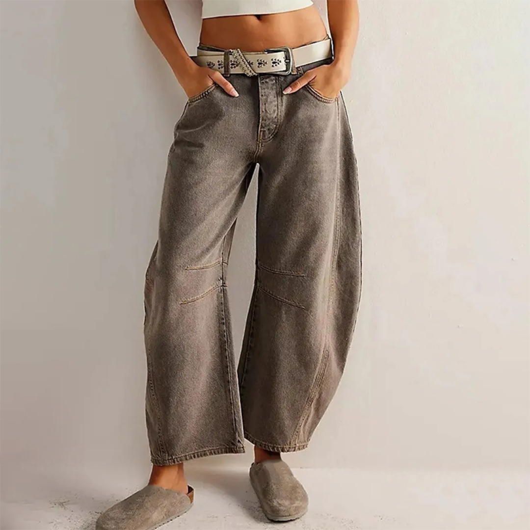 Wide Leg Jeans for Women – Comfortable High-Waisted Denim Trousers