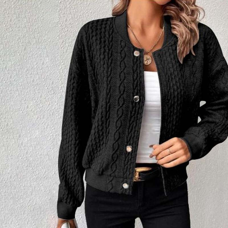 Knitted Jacket Women – Cozy Cardigan for Casual Wear