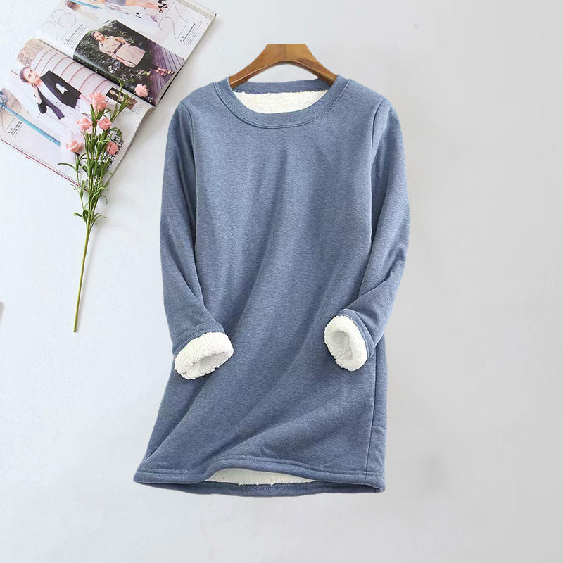 Warm Winter Sweater Women – Cozy Long Knit Pullover for Cold Weather