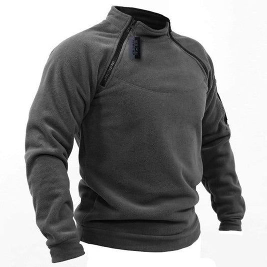 Military Fleece Pullover – Warm Stylish Outdoor Sweatshirt