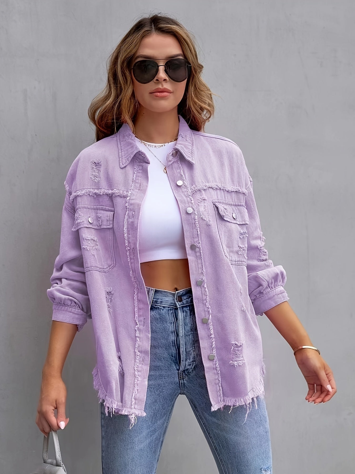 Denim Jacket Women – Stylish Dreamy Design for Casual Wear