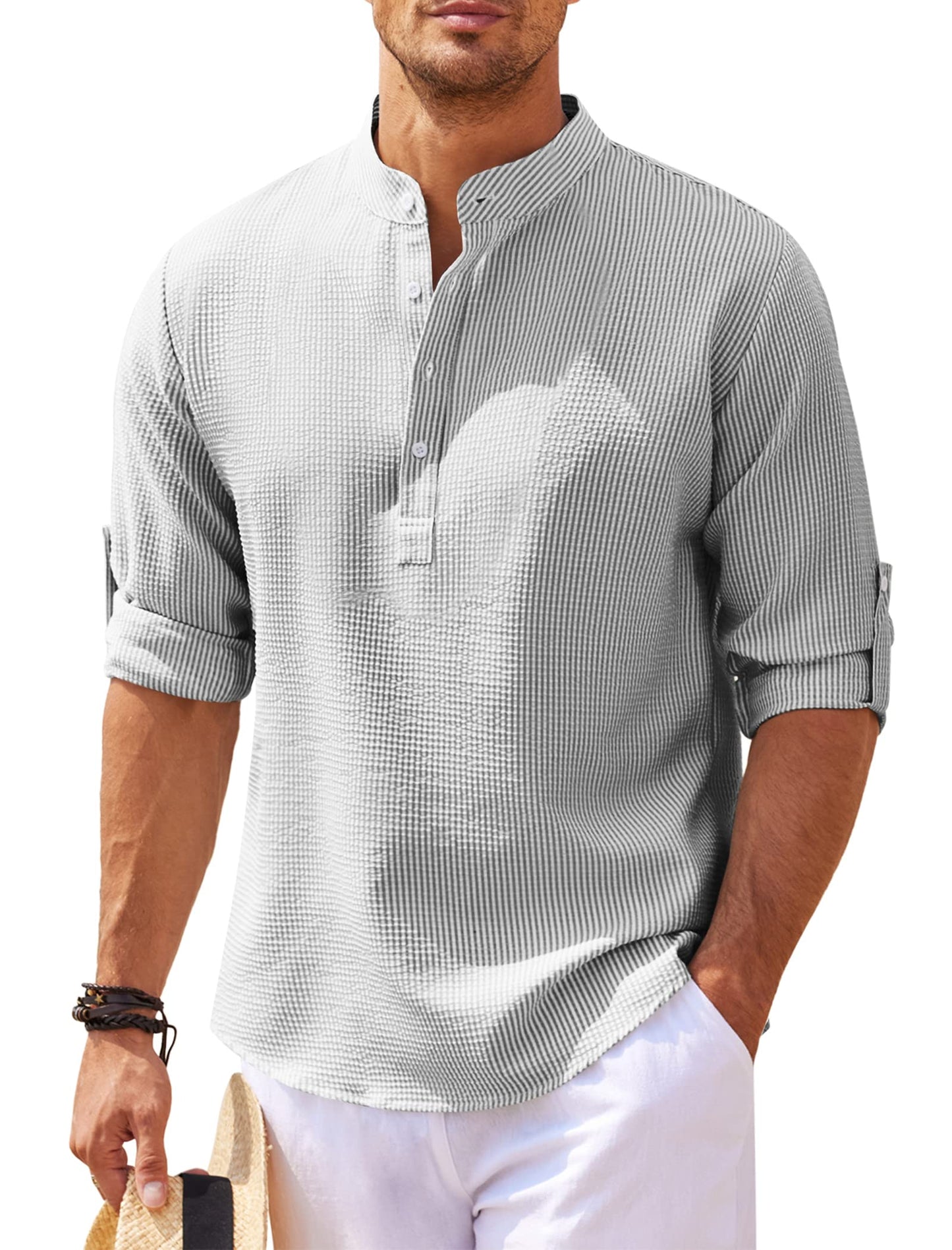 Casual Long Sleeve Shirt – Ultra Comfort Lightweight Top for Everyday Wear