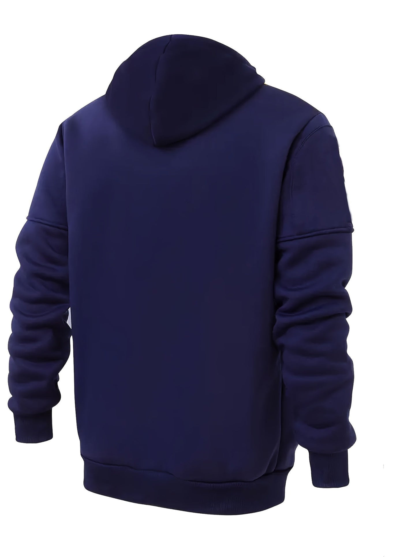 Fleece Hoodie for Men – Warm Hooded Sweatshirt for Casual Wear