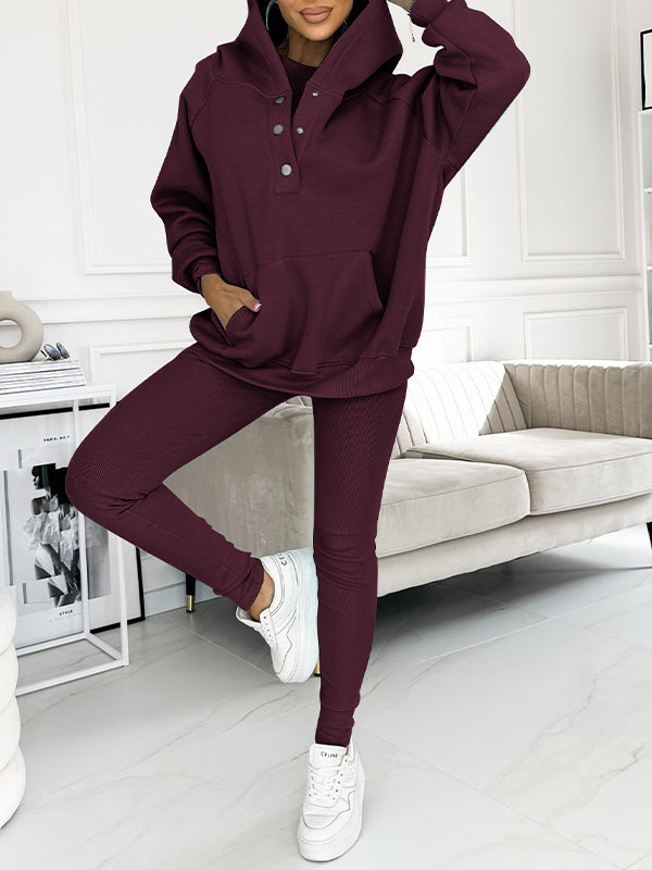 Casual Sweat Suit Women – Comfortable Lounge Set for Relaxation