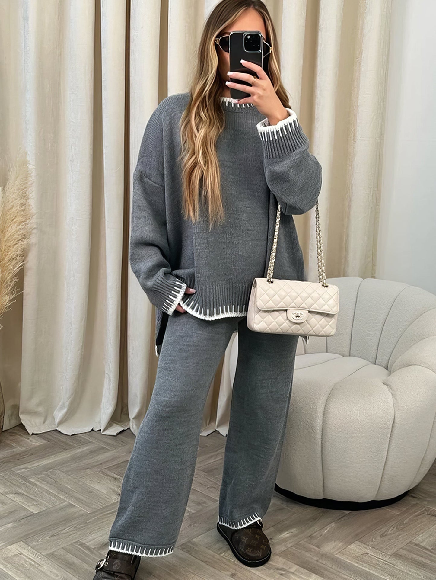 Comfy Loungewear Set – Soft Cozy Outfit for Relaxation