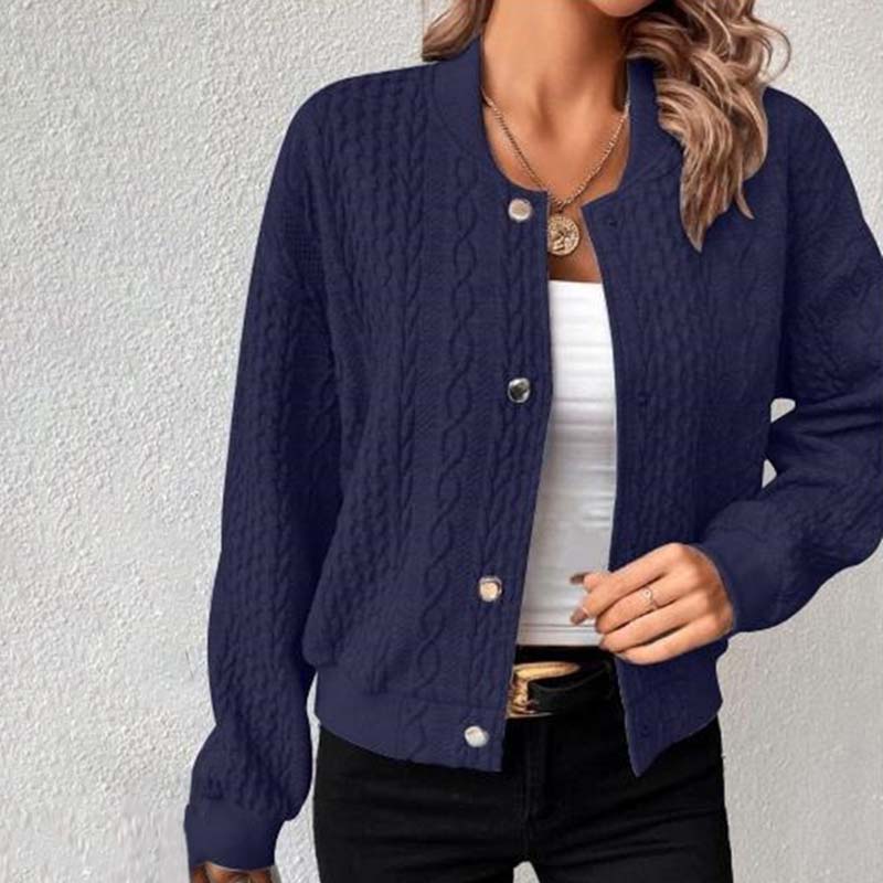 Knitted Jacket Women – Cozy Cardigan for Casual Wear