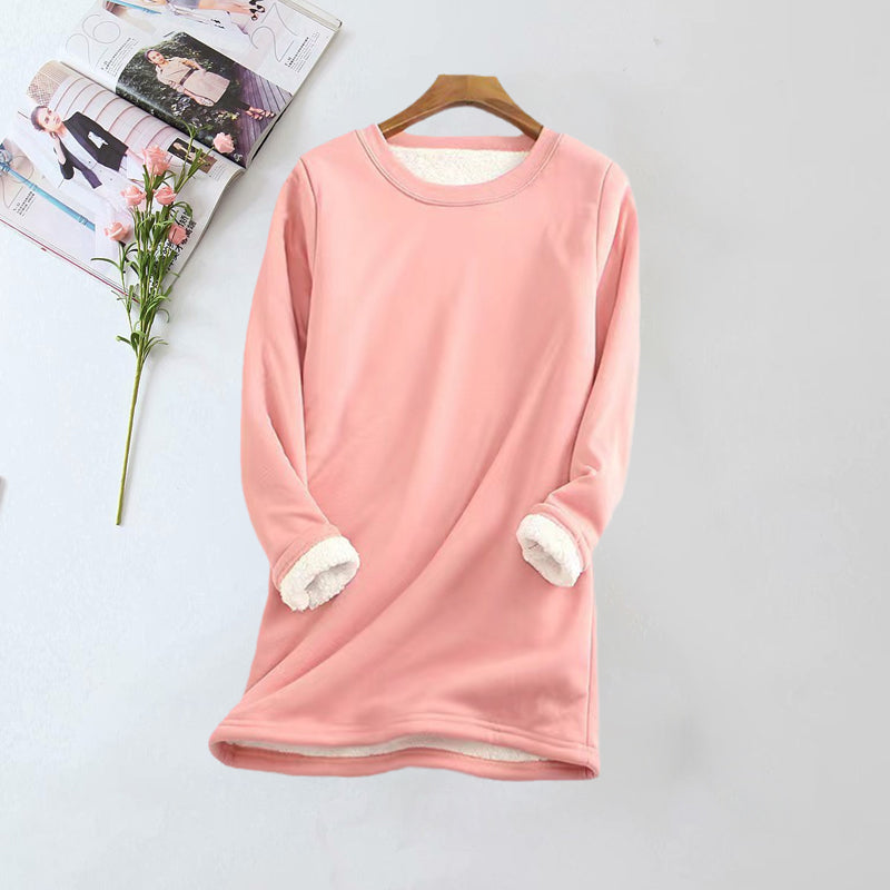 Warm Winter Sweater Women – Cozy Long Knit Pullover for Cold Weather