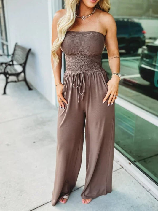 Wide Leg Jumpsuit Women – Stylish Casual Outfit for Summer