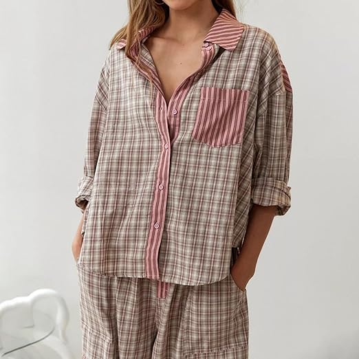 Women's Pyjama Set – Soft Cotton Sleepwear for Comfort