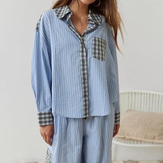 Women's Pyjama Set – Soft Cotton Sleepwear for Comfort