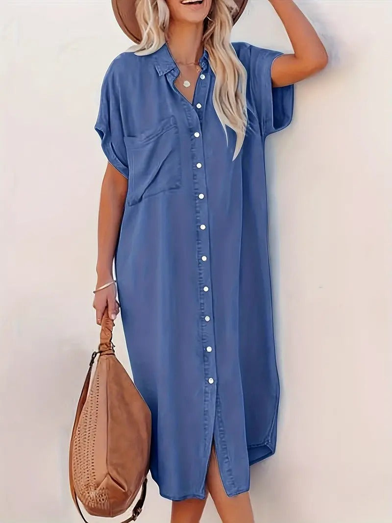 Casual Dress with Pockets – Stylish Everyday Wear for Women