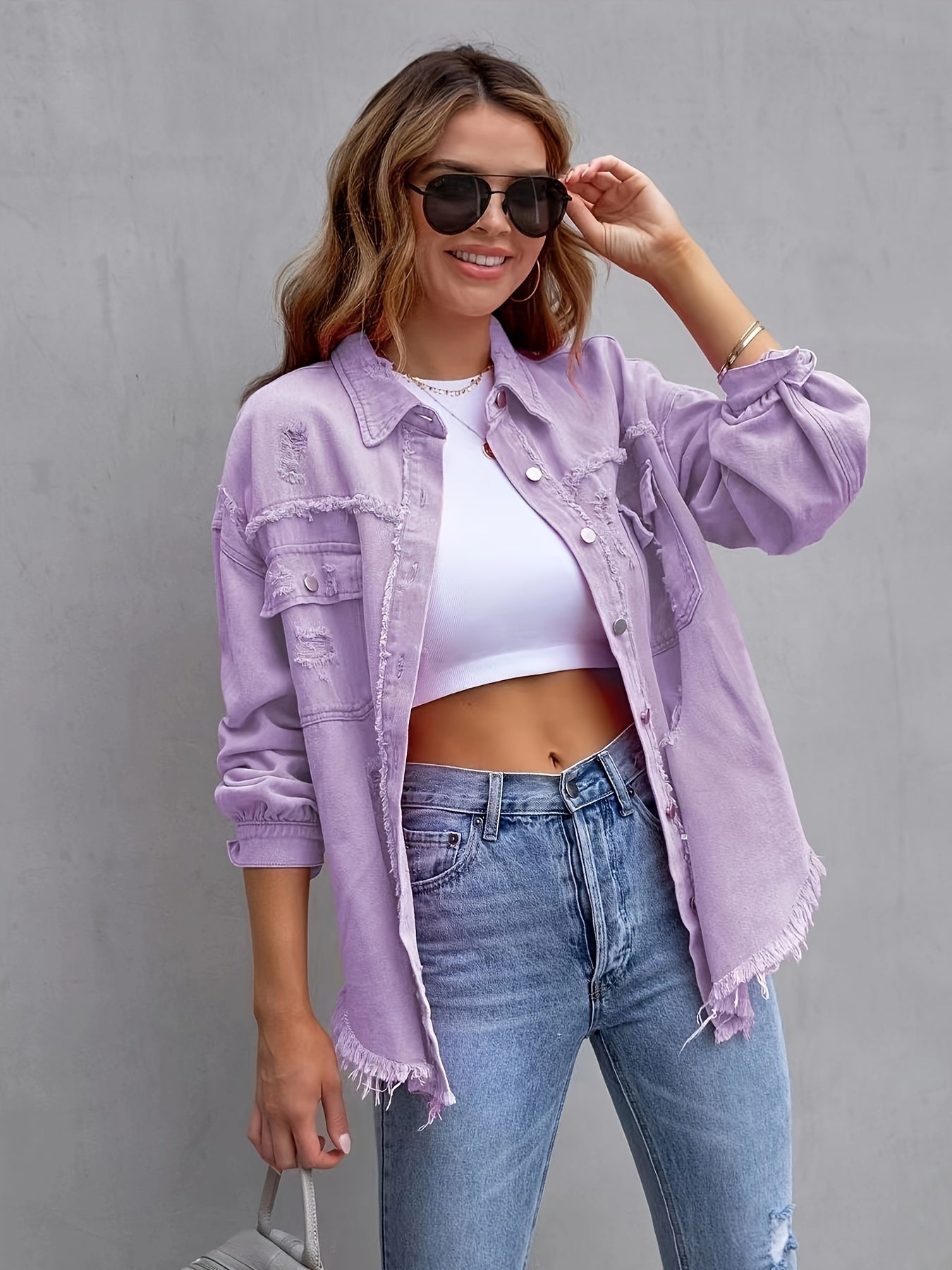 Denim Jacket Women – Stylish Dreamy Design for Casual Wear