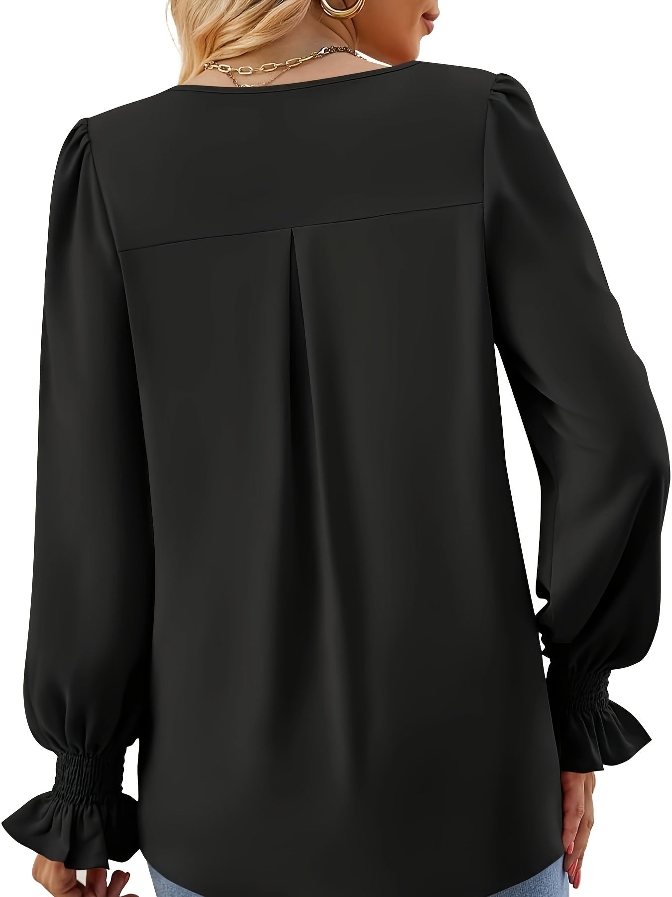 Casual Blouse Women – Elegant Top for Work and Play