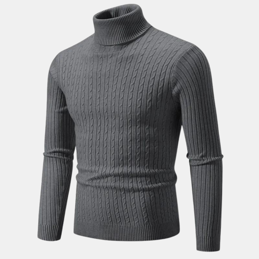 Turtleneck Sweater for Women – Stylish Knit Pullover for Casual and Office Wear