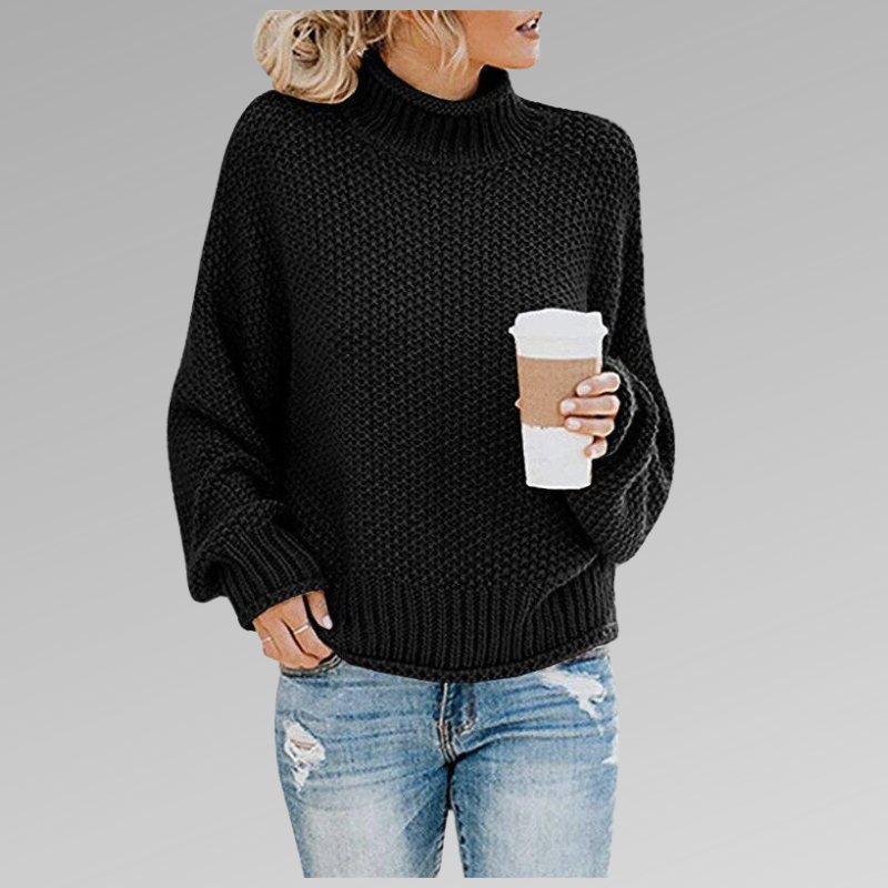 Trendy Knit Sweater Women – Stylish Casual Pullover for Fall