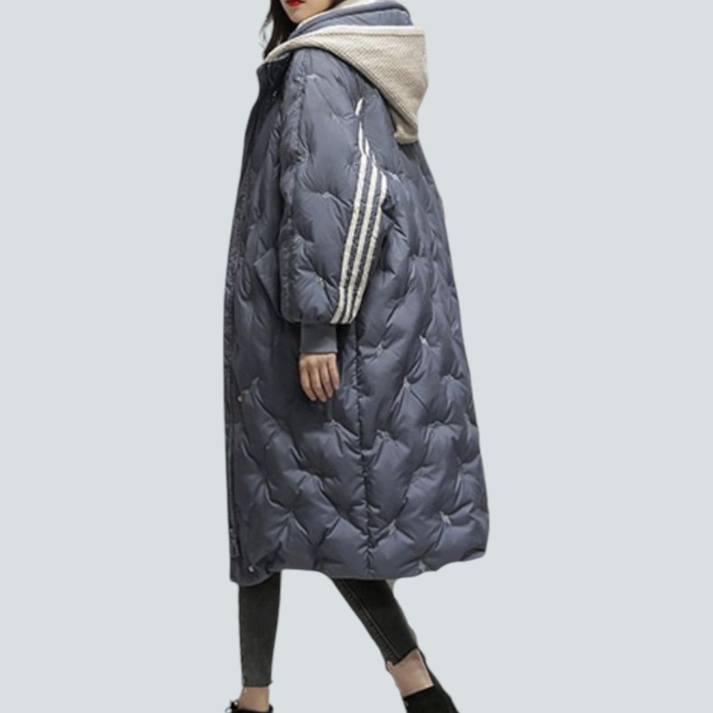 Long Padded Jacket Women – Warm Winter Coat Stylish Design