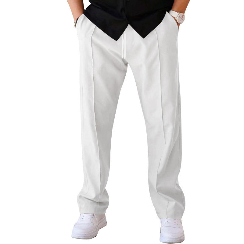 Casual Wide-Cut Leisure Pants – Comfortable Relaxed Fit Trousers for Everyday Wear