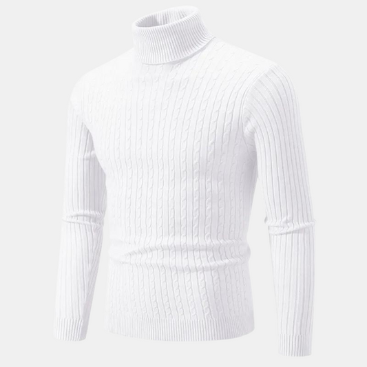 Turtleneck Sweater for Women – Stylish Knit Pullover for Casual and Office Wear