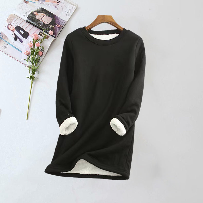 Warm Winter Sweater Women – Cozy Long Knit Pullover for Cold Weather