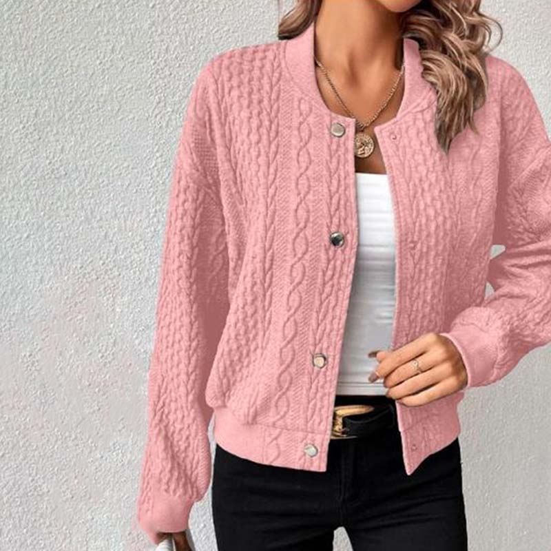 Knitted Jacket Women – Cozy Cardigan for Casual Wear