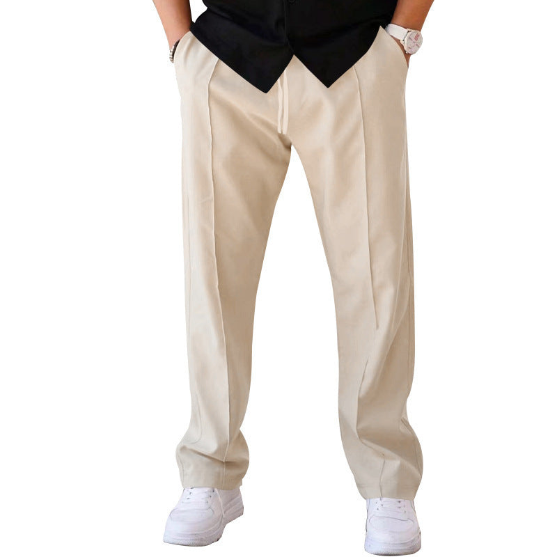 Casual Wide-Cut Leisure Pants – Comfortable Relaxed Fit Trousers for Everyday Wear