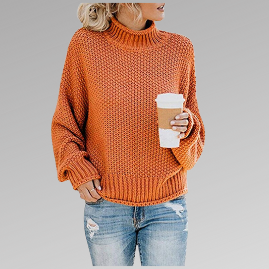 Trendy Knit Sweater Women – Stylish Casual Pullover for Fall