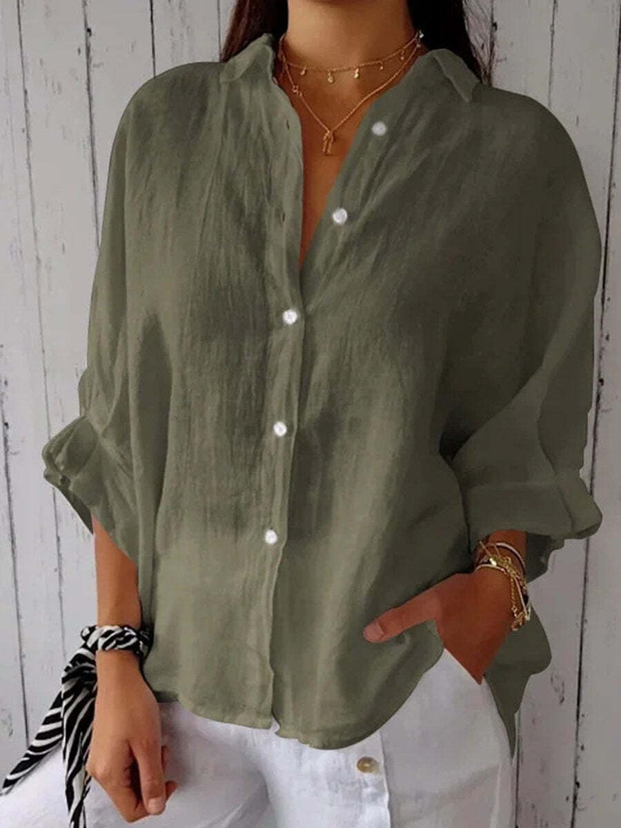 Women's Blouse – Elegant Lightweight Top for Casual and Office Wear